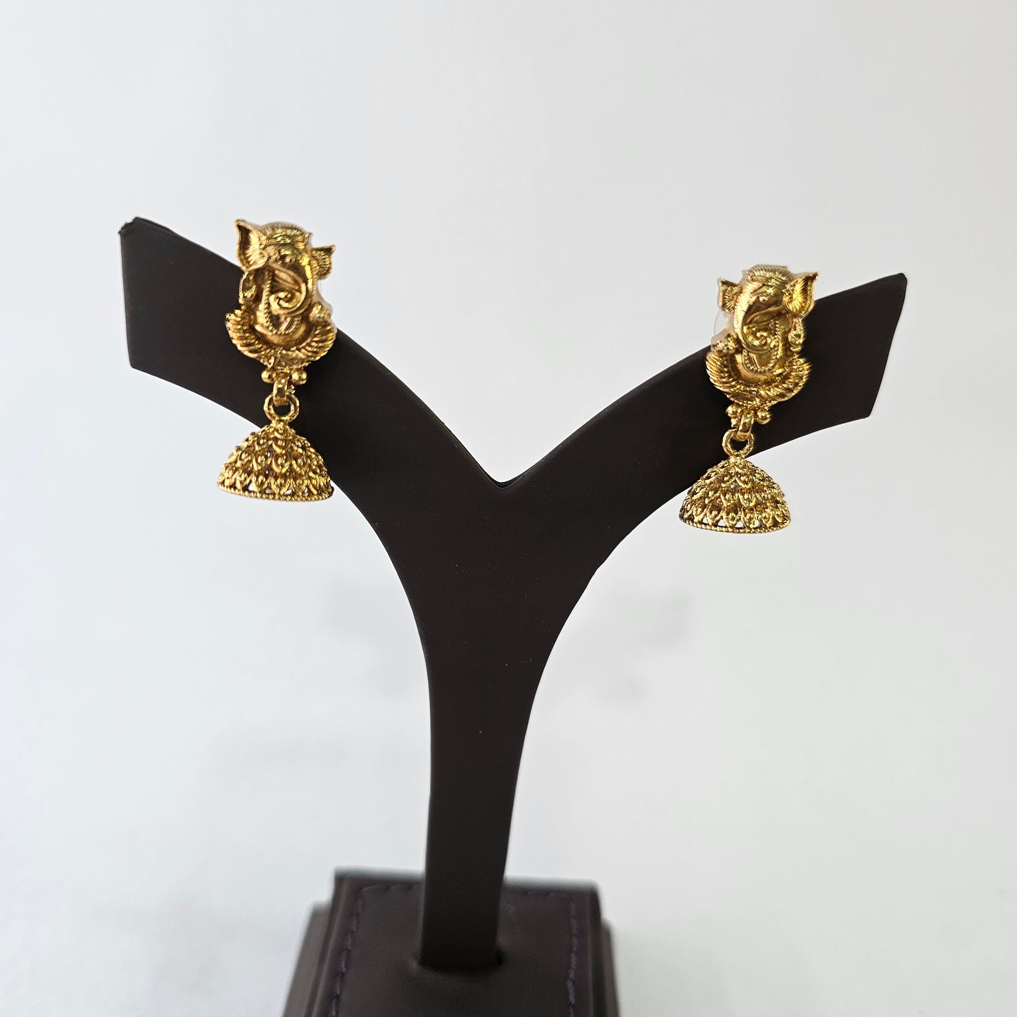 Angel Glitterz – Ganesha Motif Short Necklace Set (AG8125)