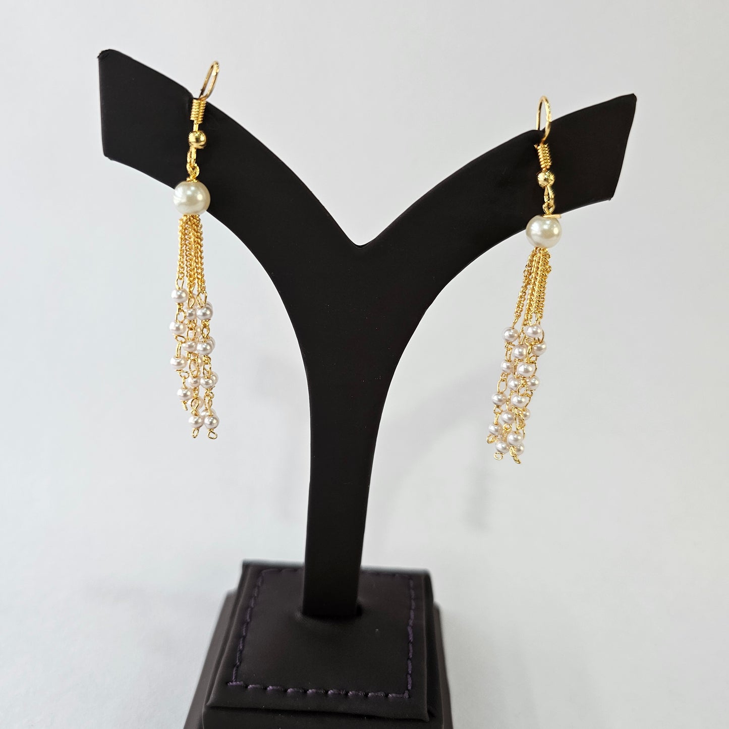 Angel Glitterz – Multi layer Pearl Layered Necklace Set (AG8128)