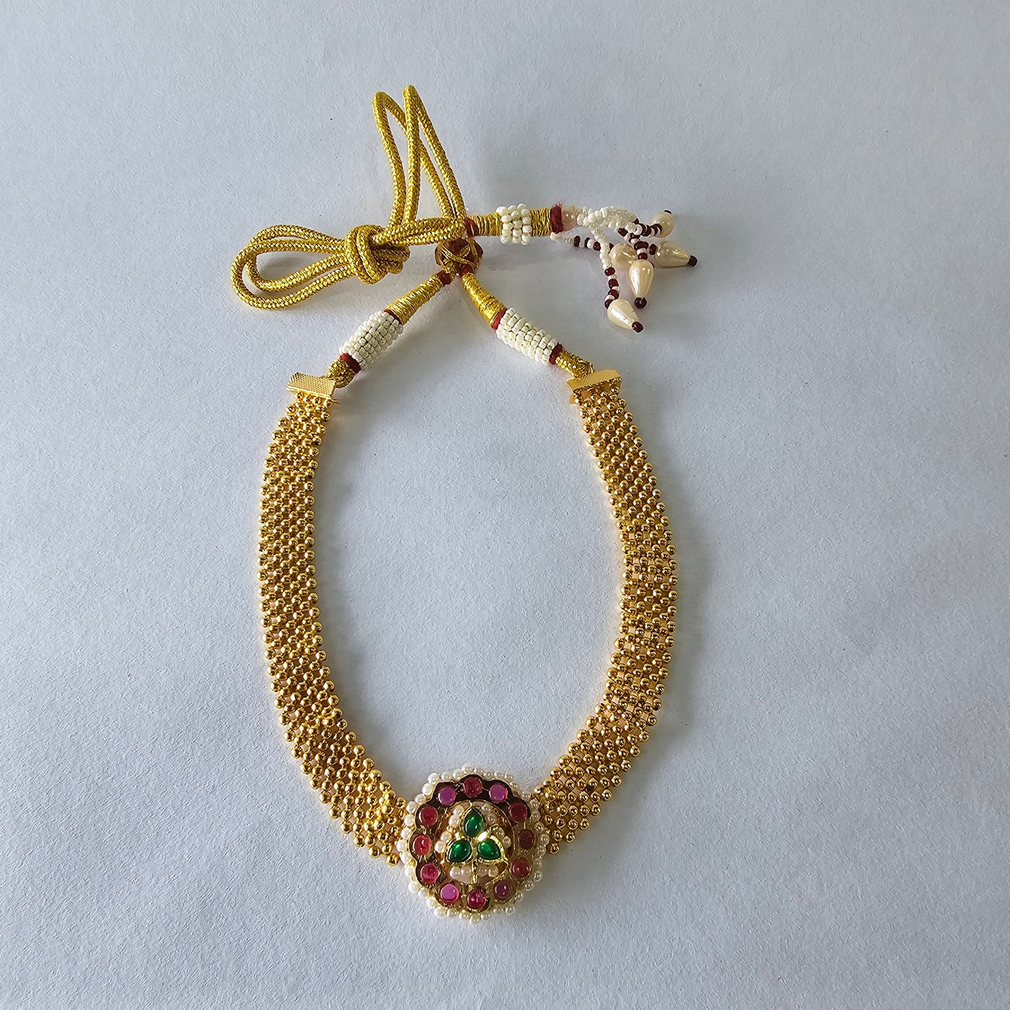Angel Glitterz – Traditional Beaded Choker Necklace (AG8077)