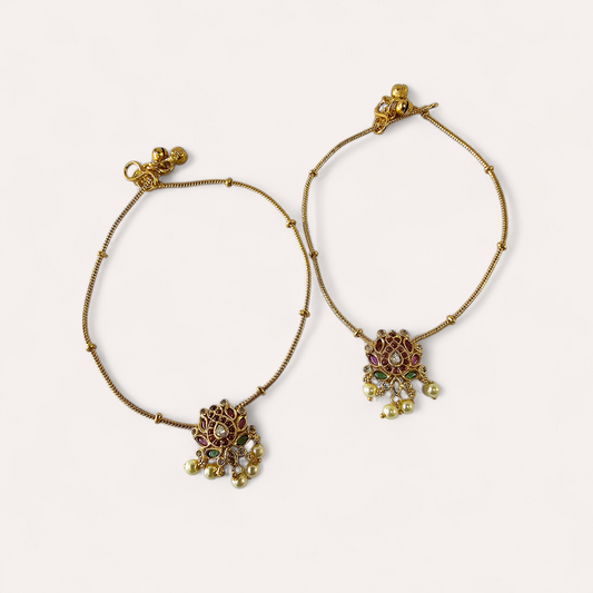 Angel Glitterz – Matt Finish Traditional Anklets (AG8081)