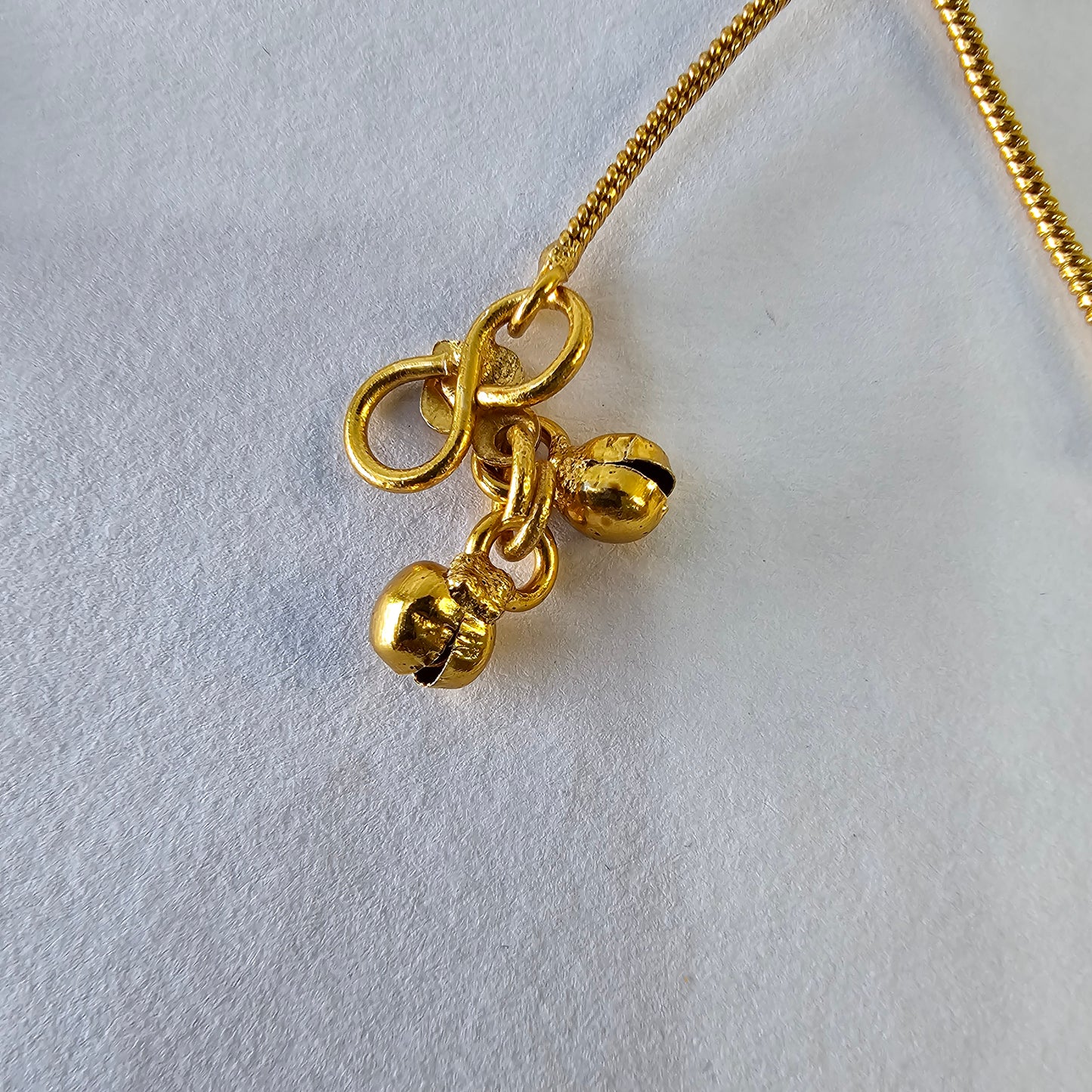 Angel Glitterz – Matt Finish Lotus Motif Anklets (AG8083)