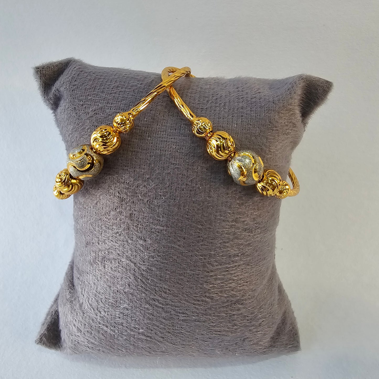 Angel Glitterz – Anti-Tarnish   Adjustable Bangle- Single piece (AG8091)