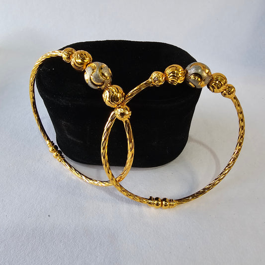 Angel Glitterz – Anti-Tarnish   Adjustable Bangle- Single piece (AG8091)