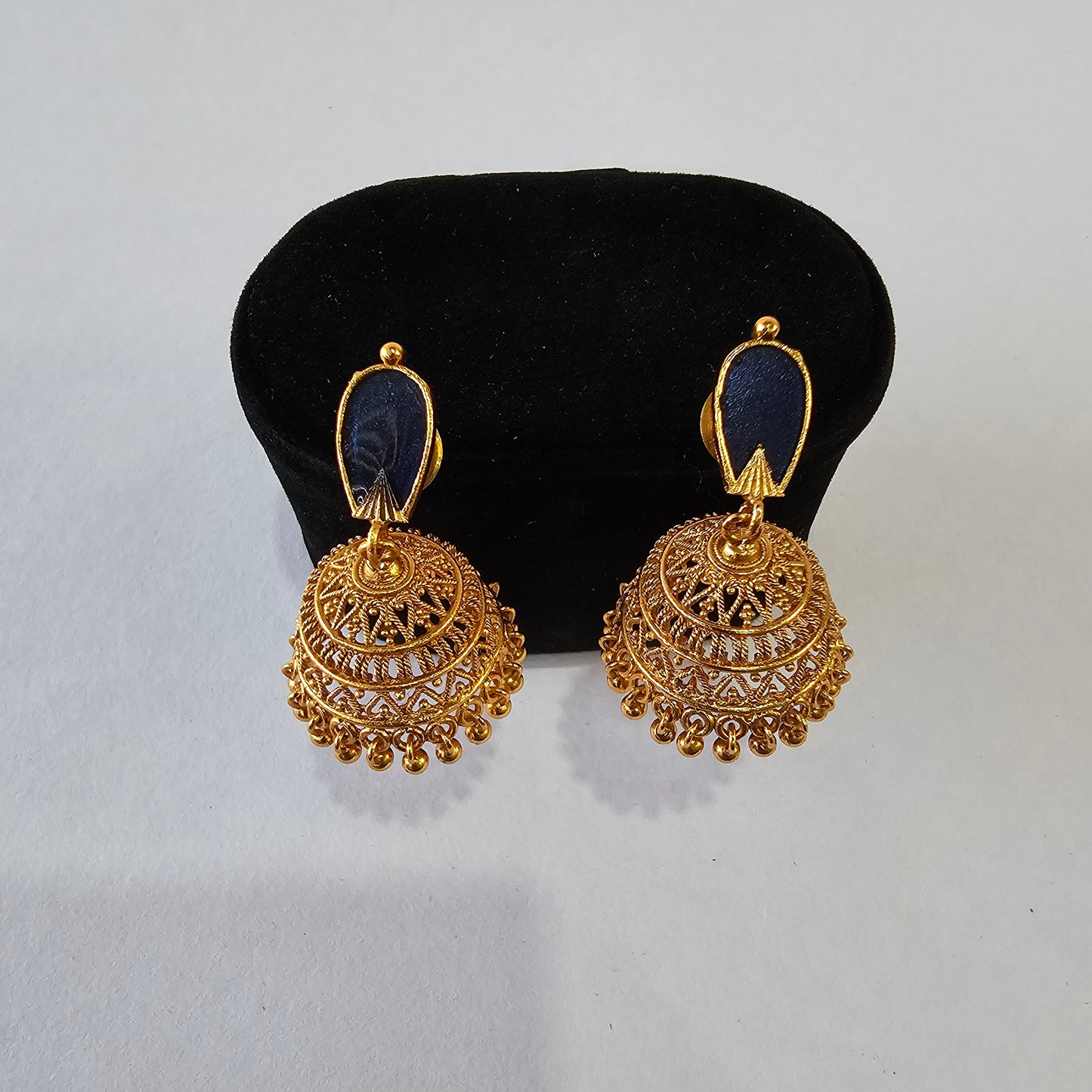 Angel Glitterz – Dark-Toned Drop Accent Necklace Set (AG8099)
