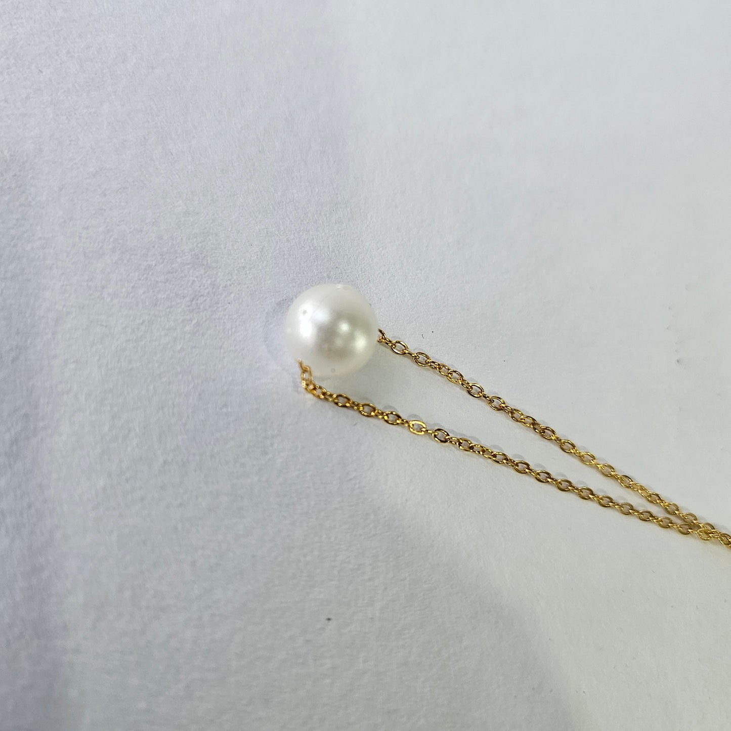 Angel Glitterz – Minimal Pearl Pendant Chain (AG8150)