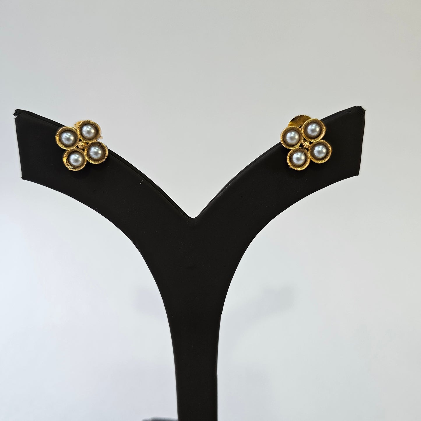 Angel Glitterz – Pearl Floral Necklace Set (AG8156)